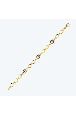 Altınbaş 22 Ayar Altın Nazar Çocuk Bileklik Bjrbl0001-25925 Renkli