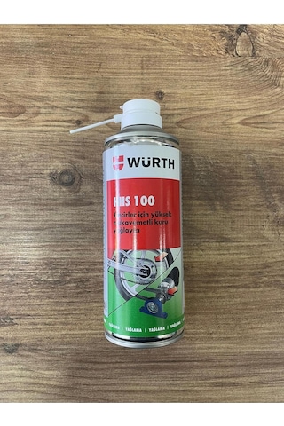 Würth Zincir Yağlayici Hhs 100 Yüksek Mukavemetli Kuru Yağlayici Yeni Tarih Çok Renkli