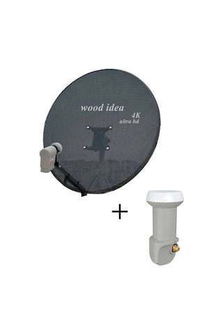 Next Delikli Çanak Anten 85 Cm Tekli Lnb
