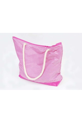 Pazar Çantası Alışveriş Çantası Plaj Çantası Günlük El Çantası Pembe