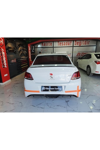 Peugeot 301 ( 2012-17) Arka Tampon Eki--fibersan Tuning