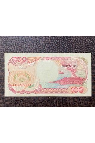 Endonezya 100 Rupıah P 127g 10/10 - Çil Unc