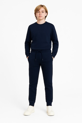 Beli Lastikli Çocuk Jogger Eşofman Altı - Alc Lacivert