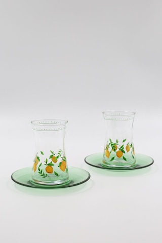 Rakle Bodrum 12 Parça Çay Seti 170 Cc Çok Renkli