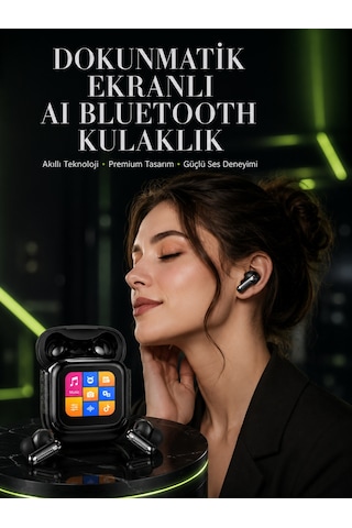 Aı Bluetoothlu Kulaklık Çok Renkli