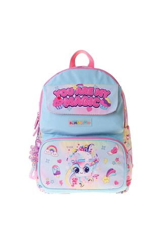 Kaukko Kids Kız Çocuk Sen Benim Sihrimsin Baskılı Okul Çantası - Pembe - Magic - L5283