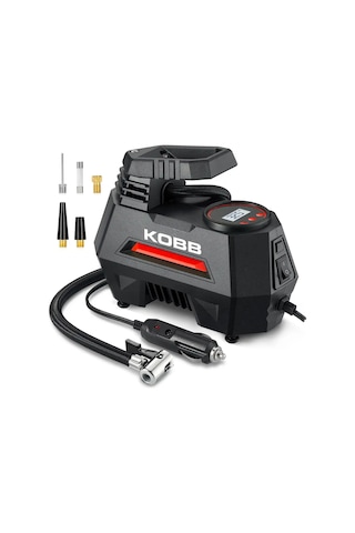 Kobb Kb180 12volt 150 Psı Ayarlanabilir Dijital Basınç Göstergeli Lastik Şişirme Pompası Fr Kb180