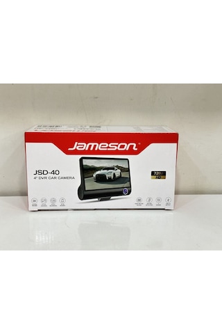 Jameson Jsd-40-4''lcd Ekran-3 Kameralı-iç-dış-park Kameralı Sensörlü Araç Kayıt Kamerası