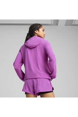 Puma Run Velocıty Woven Jacket W Kadın Ceket Mor
