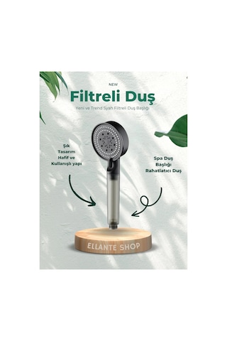 5 Fonksiyonlu Filtreli Turbo Duş Başlığı Pvc Hortum Set Yapışkanlı Duş Mafsalı Yüksek Kalite Çok Renkli