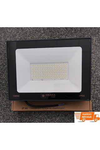Osaka 100w Smd Alüminyum Döküm Kasa Led Projektör Beyaz