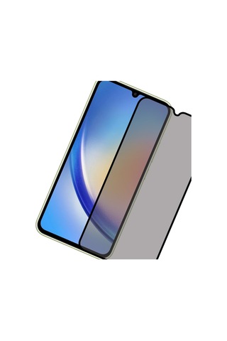 Samsung Galaxy Uyumlu A34 Hayalet Privacy 5d Ekran Koruyucu Cam