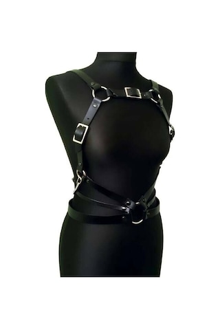 Fantazi Deri Göğüs Harness - Brf912 Çok Renkli 40350381