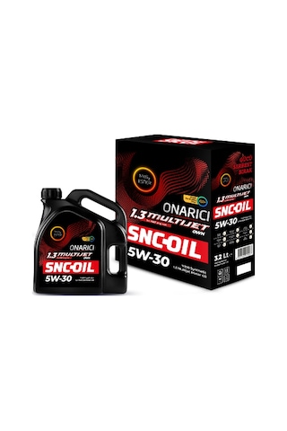 Snc-Oil 5w-30 1.3 Multijet Motor Yağı 3.2 L