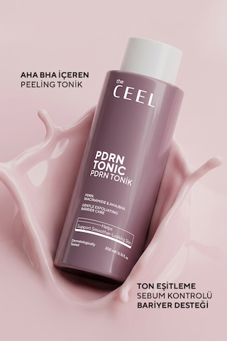 Pdrn Somon Dna Tonik Niacinamide & Aha Bha İçeren Peeling Tonik 200 Ml