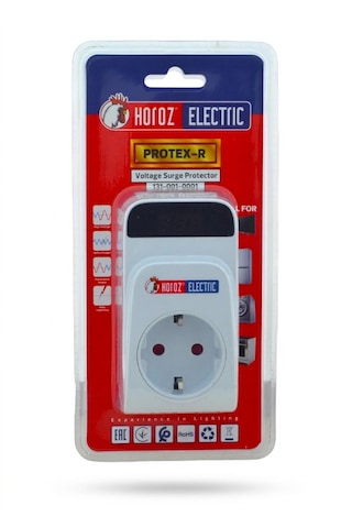 Horoz Electric Led Göstergeli Protex-r Akım Ve Voltaj Koruma Prizi 16a Kablosuz
