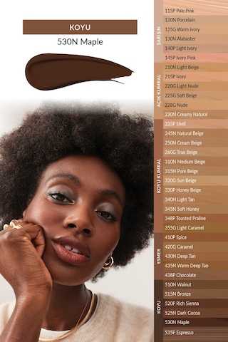 Avon Power Stay Mat Fondöten 530N Maple