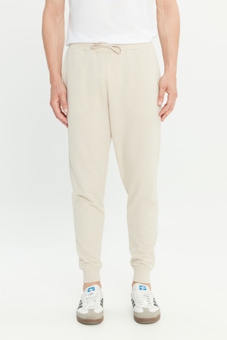 AC&Co / Altınyıldız Classics Erkek Bej Standart Fit 2 İplik Cepli Rahat Recycle Pamuklu Jogger Eşofman Altı Bej