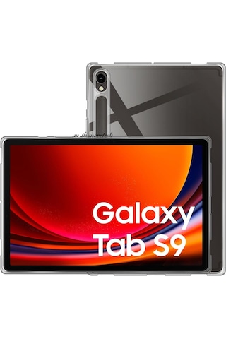 Galaxy Uyumlu Tab S9 11 İnç Kılıf Şeffaf Slim Ve Ekran Koruyucu Set