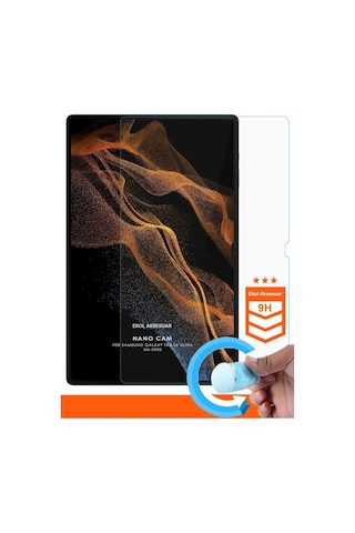 For Samsung Galaxy Tab S8 Ultra Sm-x900 Ekran Koruyucu Esnek Nano Kırılmaz Cam