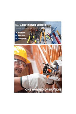 Teltree Çok Fonksiyonlu Otomatik Kablo Soyma Pensesi - Kesme, Sıkma Ve Renk Seçenekleri