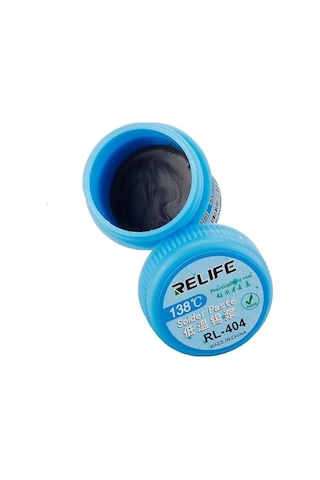 Relıfe Rl-404 Krem Lehim Solder Paste 40G 138°C Düşük Kaynama
