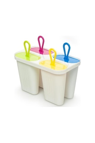 Moonstar Dondurma Kabı Meybuz Dondurma Kalıbı 4 Lü Çok Renkli