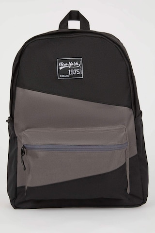 Defacto Unisex Su Geçirmez Kumaş Okul Sırt Çantası A9333AXNSBK27 Siyah