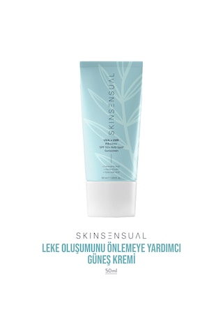 Leke Oluşumunu Önlemeye Yardımcı, Nemlendirme Etkili Güneş Kremi 50 Spf Uva/uvb Pa++++