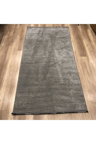 Hoom Rugs Fresh Cool 402 Yıkanabilir Gri Modern Halı Gri