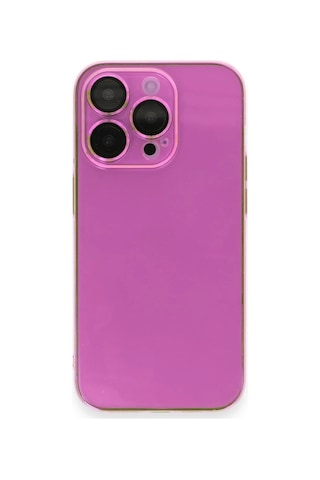Newface - 913 - iPhone Uyumlu 14 Pro Kılıf Armada Lensli Kapak - Csmo-tex - - Pembe