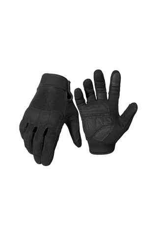 Tangshopping Taktik Eldiven Askeri Ordu Balıkçılık Çalışması Dokunmatik Ekran Kaymaz Mat Avcılık Siyahxl