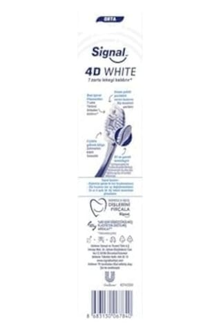 4d White Expert Diş Fırçası Orta 000 Açık Krem