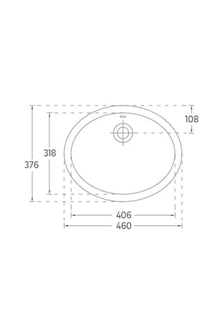 Isvea Soluzione Tezgah Altı Lavabo 46 CM