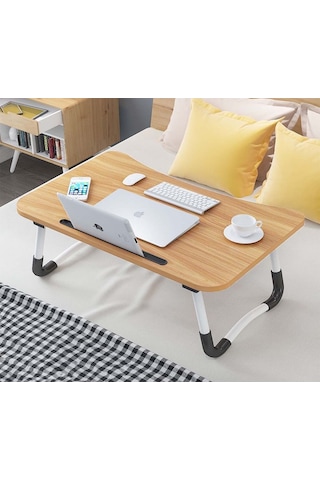 Konfeksiyon-Market Yatak Koltuk Üstü Öğrenci Ders Çalışma Kahvaltı Laptop Sehpası