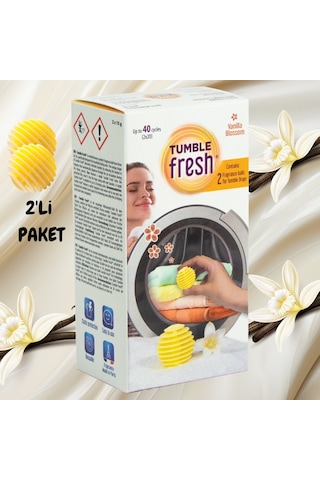 Little Joe Kurutma Makinesi Vanilya Koku Kapsülü 2'li Paket Vanilla Blossom -40 Kurutma