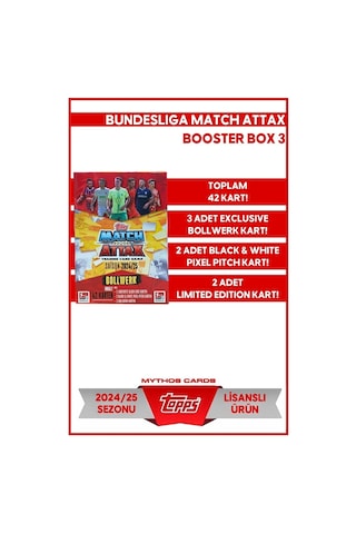 Bundesliga Match Attax 24/25 - Booster Box 3 - Bollwerk