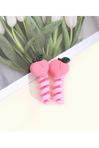 Pembe Şeftali Kablo Koruyucu