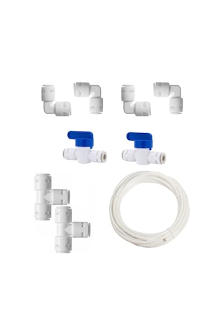 4 Adet Quick L Dirsek 2 Adet Ara Vana 2 Adet Quick T Ve 10 Metre Hortum 4 Adet Quick L Dirsek 2 Adet Ara Vana 2 Adet Quick T Ve 10 Metre Hortum