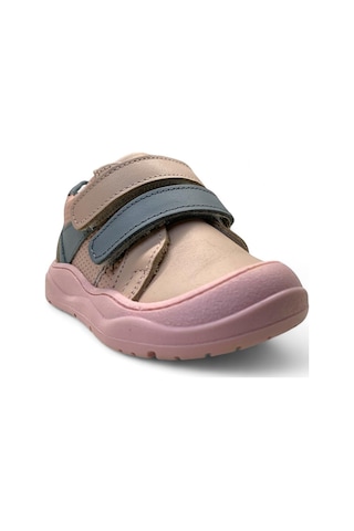 Tuğba Ortopedi 159 Bebek Deri İlk Adım Ayakkabı Pudra