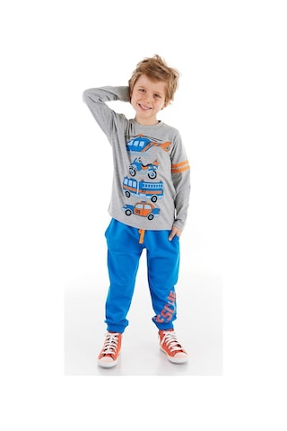 Denokids Mushi Rescue Team Erkek Çocuk Pantolon Takım Çok Renkli