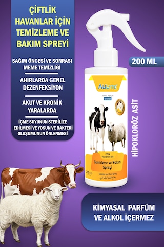 Büyükbaş Ve Küçükbaş Deri Ve Meme Bakım Ürünü 200 Ml