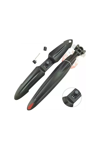 26 27.5 29 Jant Tak-Çıkar Ön-Arka Bisiklet Çamurluk Siyah