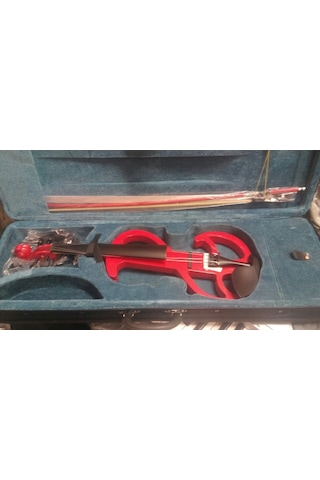 Victor Kare Kutulu Elektro Keman Seti Çok Renkli