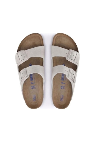 Birkenstock Arızona Bf Erkek Terlik 1024516 Beyaz