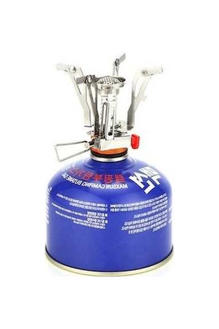 Maoyaya Kompakt Kamp Ocağı: Elektronik Ateşleme & Entegre Tencere Seti, Pratik Outdoor Pişirme Çok Renkli