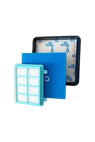 Philips İle Uyumlu Fc 9331 Powerpro City Uyumlu Süpürge Filtre Bakım Seti Genel