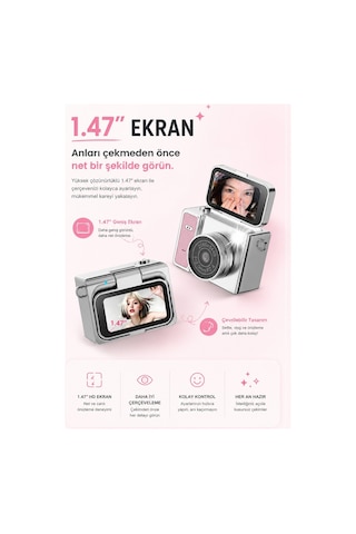 Robeve S162 Mini Dijital Fotoğraf Makinesi
