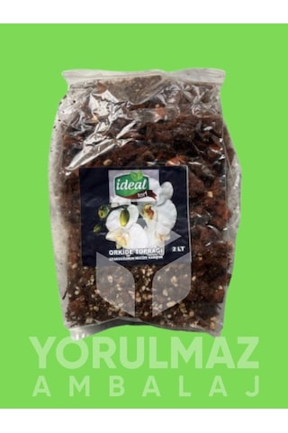İthal Orkide Toprağı 2 Litre Özel Karışım Hava Geçirgen Orkide Saksı Toprağı Diğer