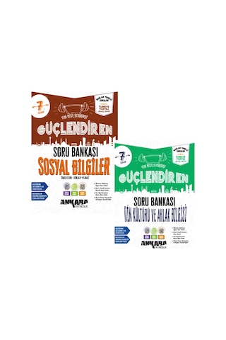 2027 7.sınıf Güçlendiren Sosyal-din Bağlam Temelli %100 Yeni Müfredat Soru Bankası Seti